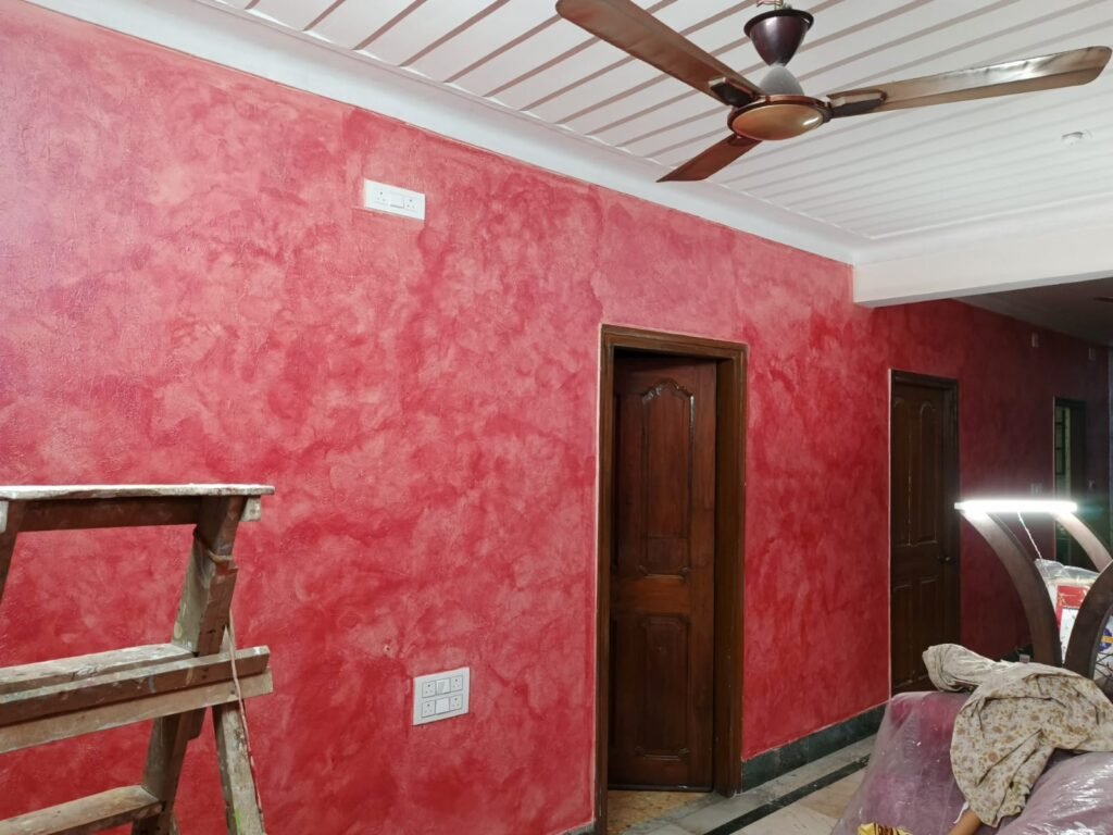 Crinkle Design Asian Paints