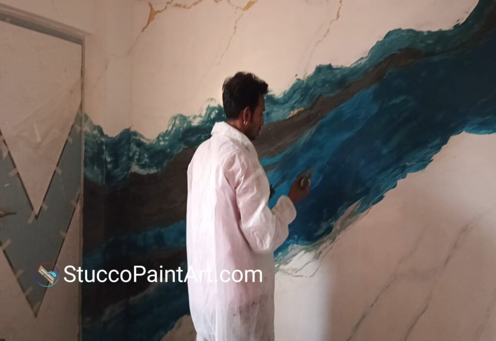 Stucco Mirror by Asian Paints