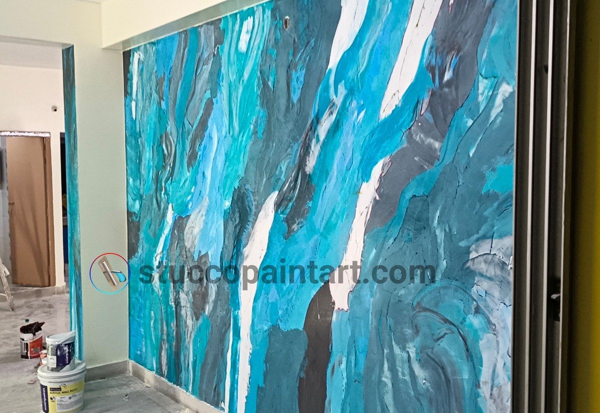 stucco paint design