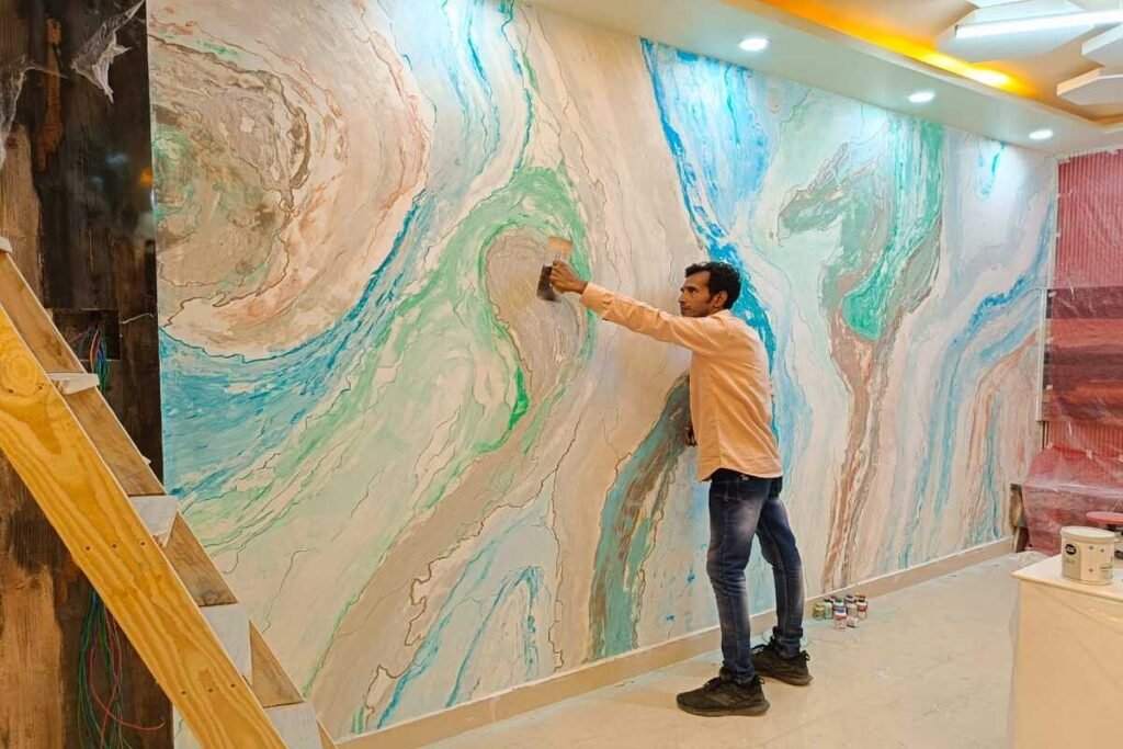 Stucco Mirror Asian Paints
