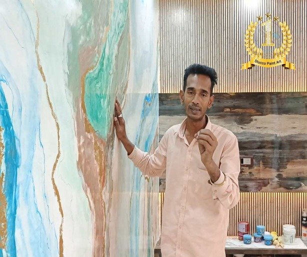 Stucco Paint Art