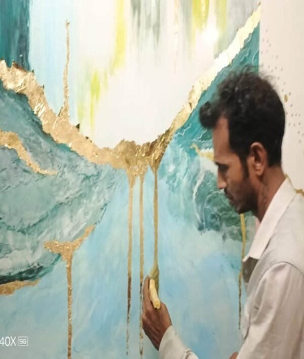 Stucco Marble Paint Wall Design