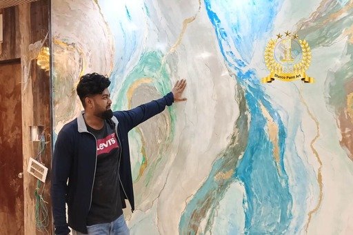 Stucco Paint Art