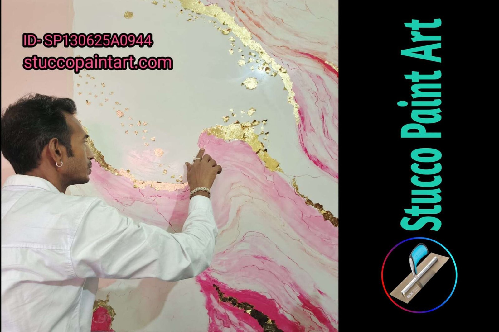 venetian plaster stucco marble effect